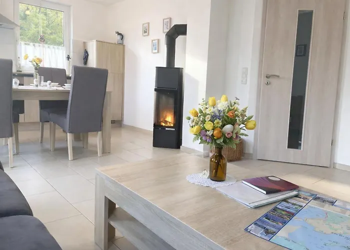 아파트 Doppelferienhaus Am & Wald 크라코프암지